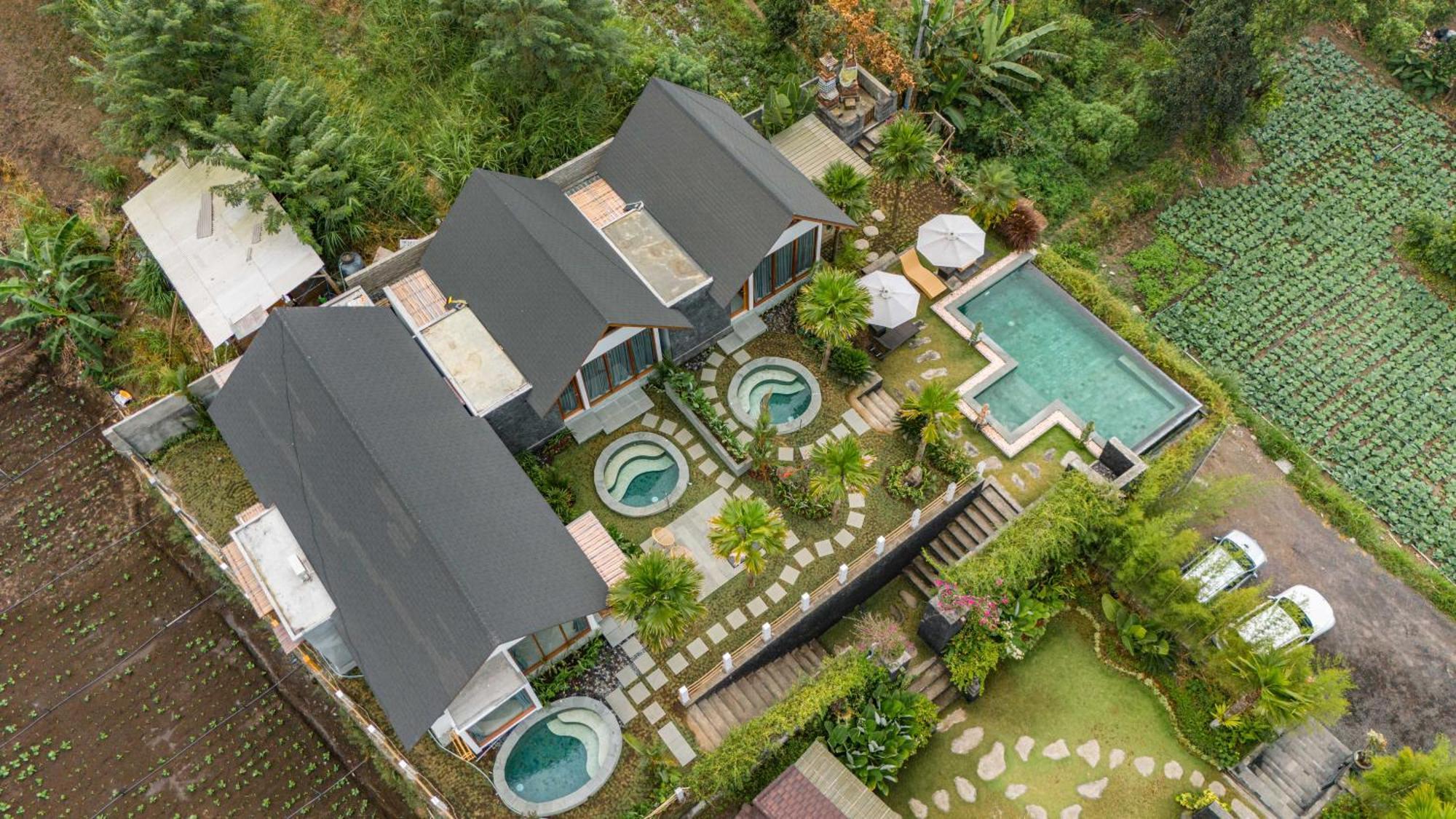 The Lava Bali Villa And Hot Spring Кинтамани Экстерьер фото